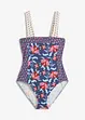 Bandeau badpak met brede bandjes, bonprix