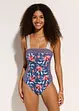Bandeau badpak met brede bandjes, bonprix