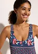 Badpak in tankini look, bonprix