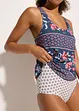 Badpak in tankini look, bonprix