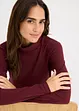 Thermoshirt met col, bonprix