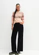 Corduroy broek in Marlene Dietrich stijl, bonprix