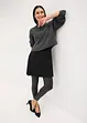 Thermo legging van glittergaren, bonprix