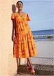 Midi jurk van viscose, bonprix