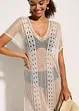 Strandjurk in gehaakte look van soepele viscose, bonprix