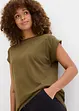Longshirt van biologisch katoen (set van 2), bonprix