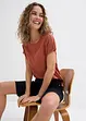 Luchtig shirt met kant, bonprix