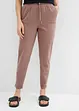 Comfortabele jersey broek met strikkoordjes, bonprix