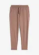 Comfortabele jersey broek met strikkoordjes, bonprix
