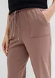 Comfortabele jersey broek met strikkoordjes, bonprix