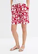 Wijde viscose short met high waist comfortband, bonprix