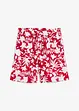 Wijde viscose short met high waist comfortband, bonprix