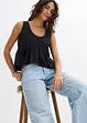 Blouse in een luchtige linnenmix, bonprix