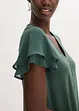 Shirtjurk met chiffon mouwen, bonprix