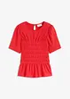 Shirt met smokwerk, bonprix