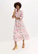 Maxi jurk met een bloemenprint, bonprix