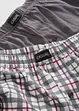 Losse jersey boxers (set van 3) geruit, bonprix