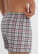 Losse jersey boxers (set van 3) geruit, bonprix