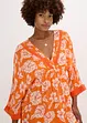Tuniekjurk met kant van gestructureerde viscose, bonprix