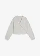 Sweatvest van licht glanzende viscosemix, bonprix
