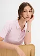 Geribd poloshirt, bonprix
