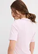 Geribd poloshirt, bonprix