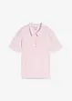Geribd poloshirt, bonprix