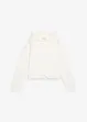 Hoodie van licht glanzende viscosemix, bonprix