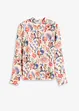 Blouse met een bloemmotief, bonprix