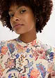 Blouse met een bloemmotief, bonprix