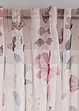 Transparant gordijn met bloemenprint (1 stuk), bonprix