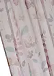 Transparant gordijn met bloemenprint (1 stuk), bonprix