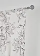 Vouwgordijn met bloemenprint, bonprix
