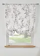 Vouwgordijn met bloemenprint, bonprix