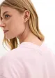 Lang sweatvest van een zachte katoenmix, bonprix