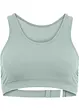 Bralette bikinitop met verstelbare band onder de borst, bonprix