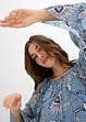 Tuniekjurk van gestructureerde chiffon, bonprix