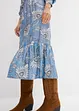 Maxi jurk in een soepele viscosemix, bonprix