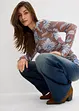 Longsleeve van fijne mesh, bonprix
