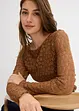 Longsleeve van kant, bonprix
