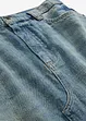 Maxi spijkerrok, mid waist, bonprix