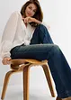 Flared jeans, mid waist, bonprix