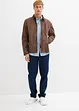 Stretch overhemd met lange mouwen, regular fit, bonprix