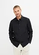 Stretch overhemd met lange mouwen, regular fit, bonprix