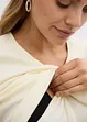Voedings- en zwangerschapsshirt van puur biologisch katoen (set van 2), bonprix