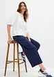 Culotte met zakken en comfortband, bonprix