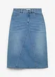 High waist stretch spijkerrok, bonprix