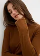 Longsleeve van geribd materiaal, bonprix