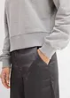 Oversized sweater met stras, bonprix