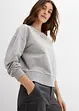 Oversized sweater met stras, bonprix